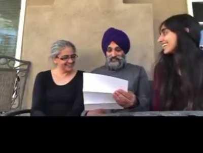 Not necessarily a crying dad, but one beaming with pride.