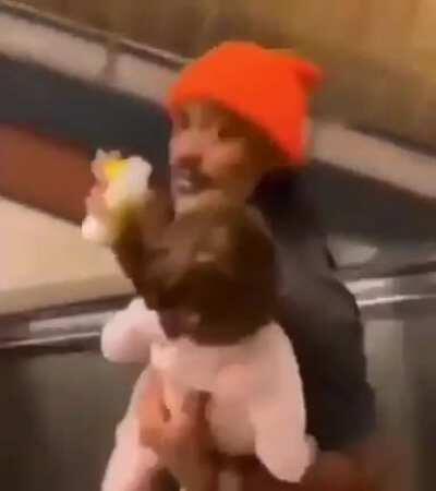 Me when i see a child(i hate babies)