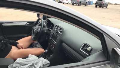 I was just having some parking lot fun.