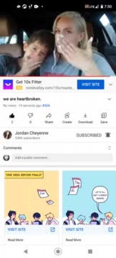 Mom vlogger forces her kid to cry for the camera