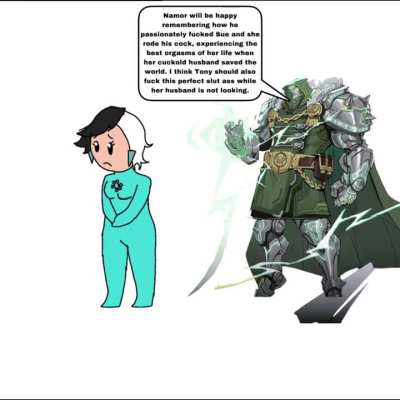 Why is Namor going after her when SHE IS RIGHT THERE? (cursed version video form)