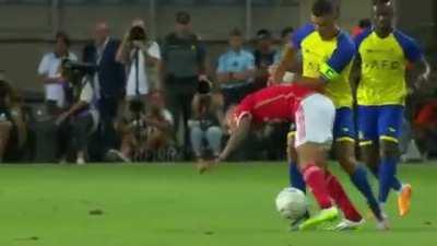 Di Maria skill against Al Nassr