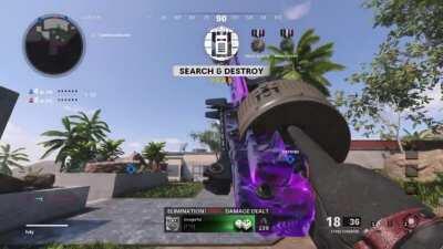 I don’t know what was harder, the grind for the gun, or the grind for the camo with this gun.