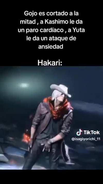 Hakari carrea yo confirmo