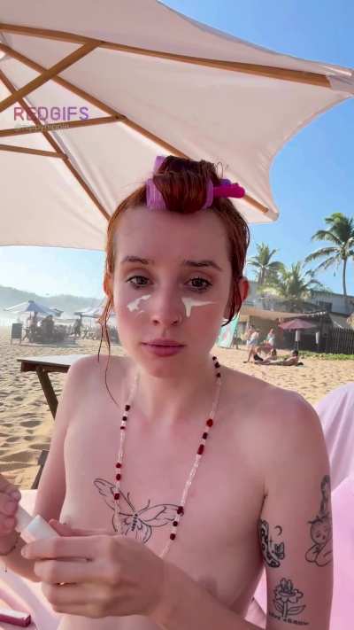 preparing for UV rays