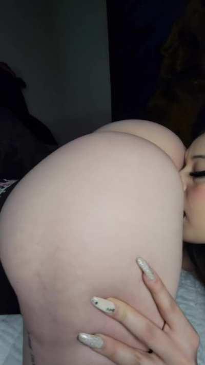 Are you okay with sharing your cock with two bi curvy girls?