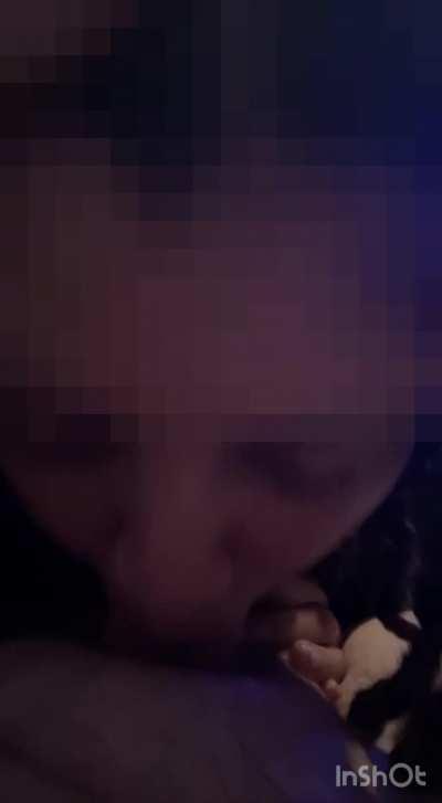 She ate it all including my nut