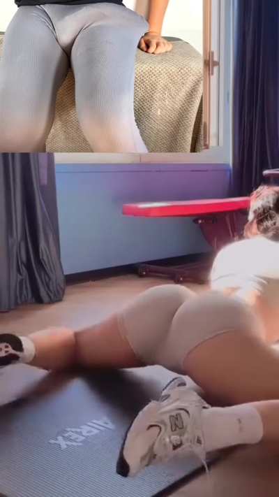 Cumming so hard it shoots through his pants