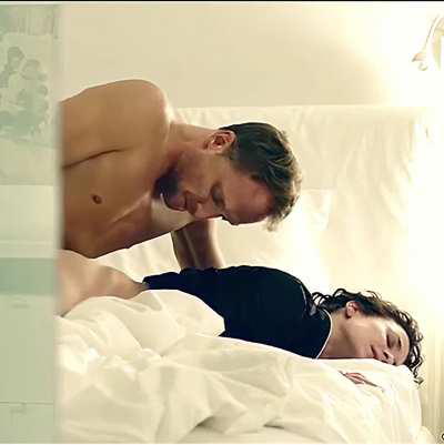 Horny guy cheating on hotel room