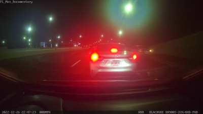 The classic of let's stop in the middle of the highway because I missed my exit