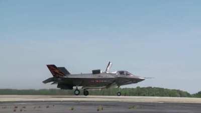 F-35's VTOL engine (Pratt & Whitney F135), that can produce up to 181 kN when hovering. Developed by Rolls-Royce LiftSystem® and Pratt & Whitney.