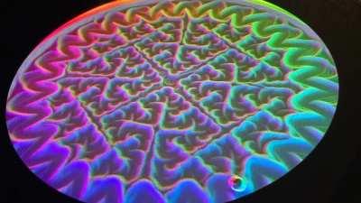 Sisyphus the ball makes really cool patterns. Video is Timelapse if you&rsquo;re wondering.