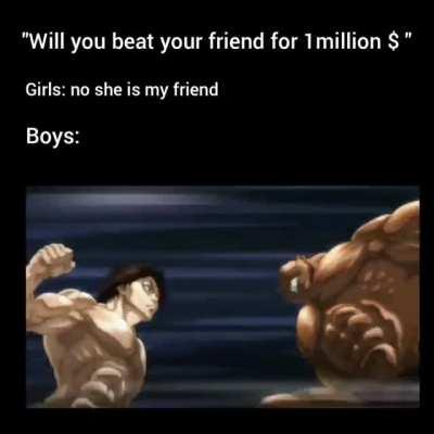 Would you beat your friend for 1million $