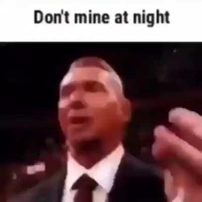 don’t mine
