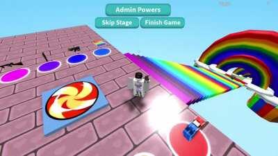 Made my friend rage quit off this super long obby lol