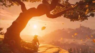 The scenery in Ghost of Tsushima reminds me of a tale from Ba Sing Se.