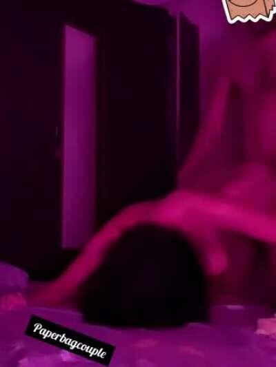 Watch her grip the sheets and moan. [M][F] c oc.