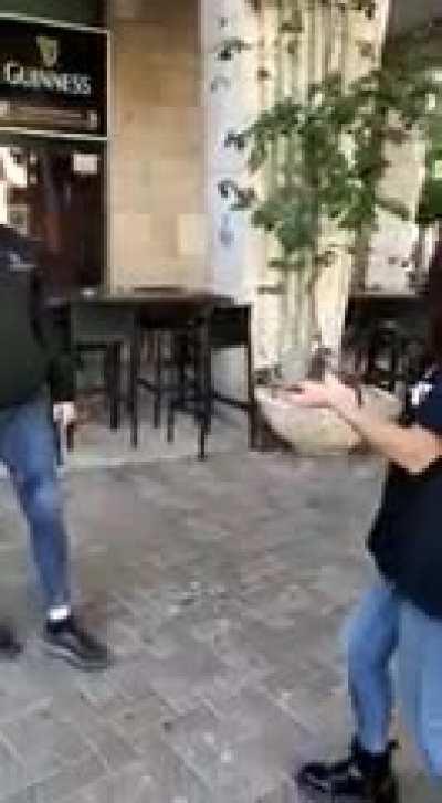 WCGW in releasing a pigeon in an urban environment