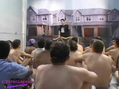 Beautiful Bianca at 22 years old swallows loads from over 50+ random guys off the street - The before and after moments