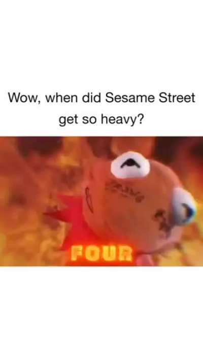 I can only count to four