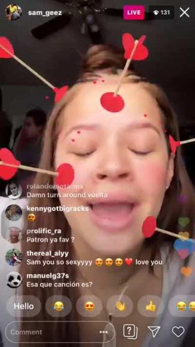 SAM GEEZ NEED A ONLYFANS HER SHIT FAT 💦💦💦