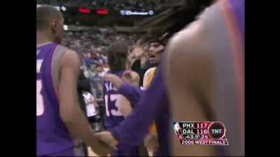 [Highlight] Wild ending to game 1 of the 2006 WCF - Suns vs Mavericks