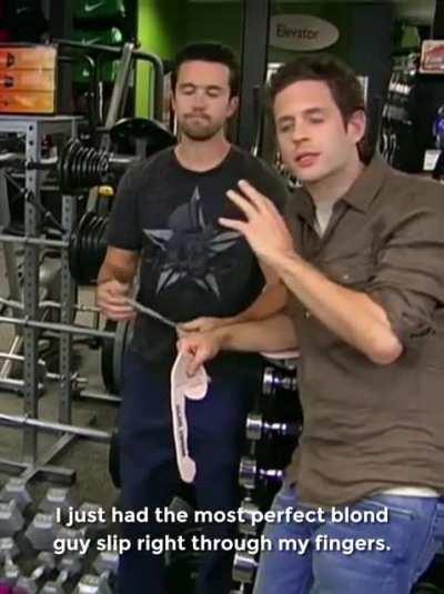 I mean, can you blame Mac for breaking character?