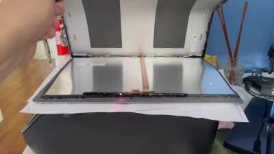 Sat on my laptop the second day back at Uni.