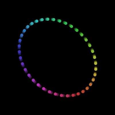 dotted r[a]inbow disc