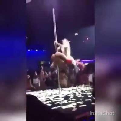 Legendary Mode on in this strip club