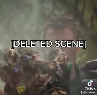 Infinity War deleted scene