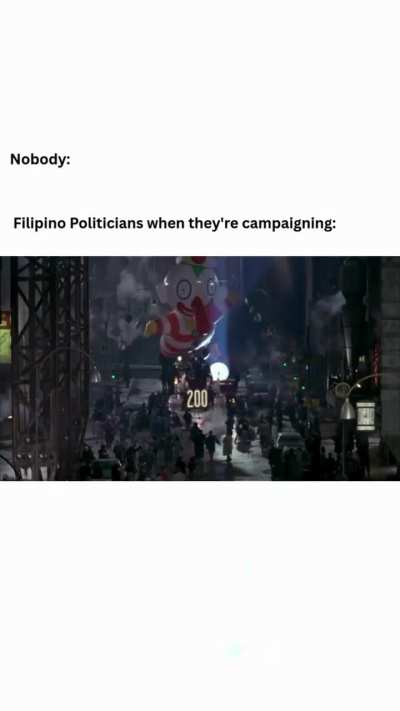 This can be applied to most politicians