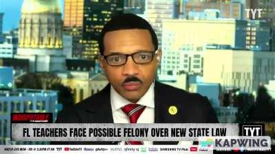 Dr. Rashad Richey on new Florida law that imposes felony criminal charges on teachers who don't remove unvetted and banned books from their classrooms