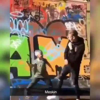 To bully an older one