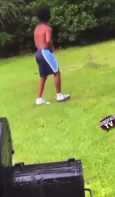 He was in fact, not able to handle 12 gauge.