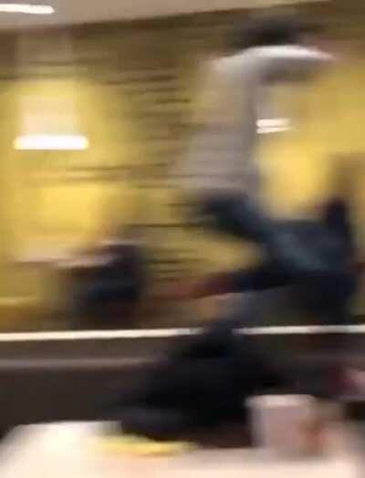 Apparently this guy wasn't happy with his order and comes back for revenge