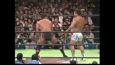 Legendary exchange between Kenta Kobashi and Kensuke Sasaki
