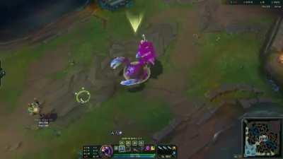 Skarner custom skins got updated, they now throw Seraphine