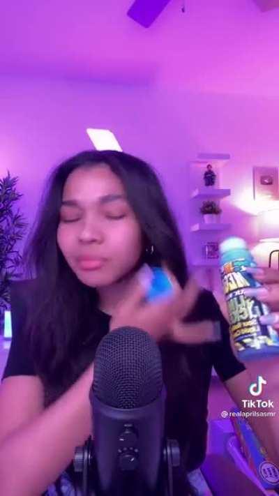 April Asmr sexy big tongue