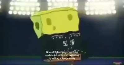 When normal Roblox players find this subreddit and tell us to stop exploiting.