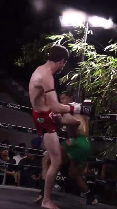 Ring side view with Chef Luke cookin up some 🔥