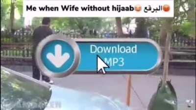 Me when Wife without hijaab😂 البرقع😡