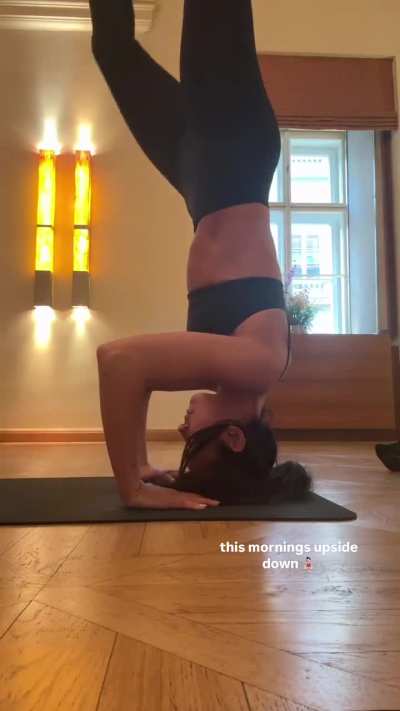 ‘This mornings upside down’ [From Instagram, May 2025]