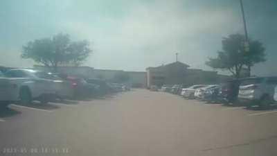 Dashcam footage of the Allen, TX mall shooting