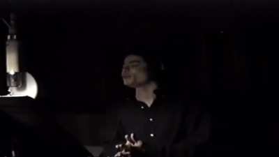 Final recording in studio of vocals for Childhood. Love that song or not - you won’t be disappointed! Michael titanic fame, musicality, performances often overshadow his equally talented singing and his unique voice.