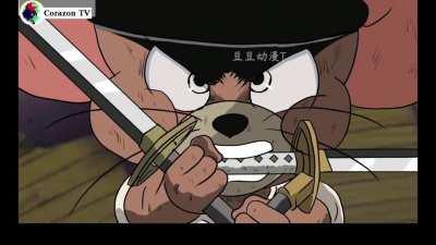 Zoro D. Jerry VS Mehawk D. Tom || Fan Art ||