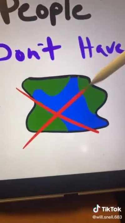 She is part of the 1/5 of Americans who can’t locate America on a map.