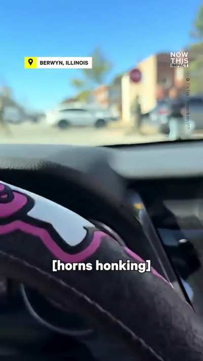 ICE agent committing Felony caught on camera