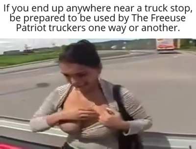 Truckers use their rights the most.