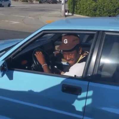 Nissan Proto owner pulling up on a supra like...